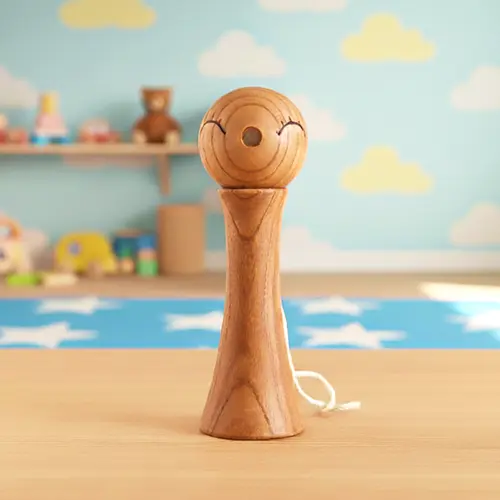 気分屋けん太くん【けん玉】｜木のおもちゃ KURABOKKO