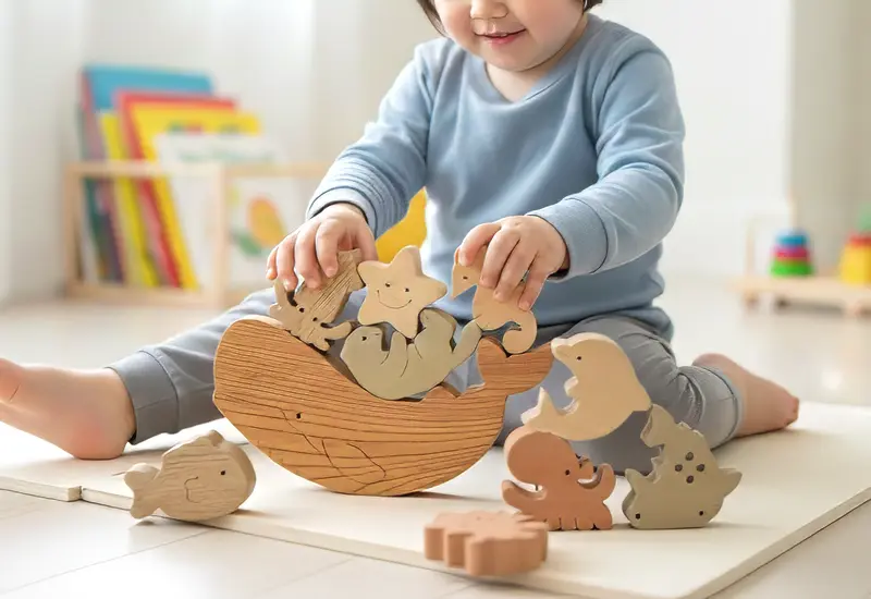 ゆらゆら積み木