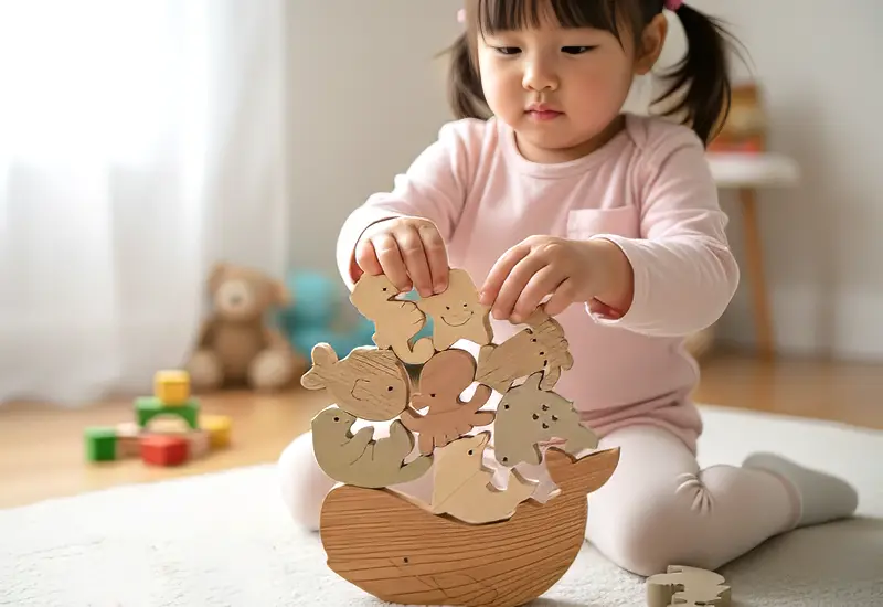 ゆらゆら積み木