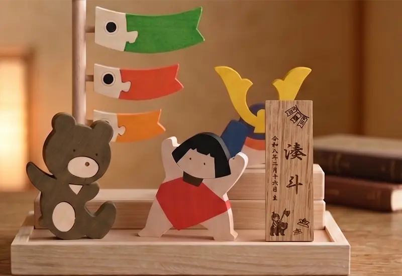 ならの木札(中サイズ)