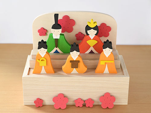 お雛様BOX/森林工芸館