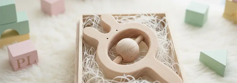 うさぎのガラガラ｜あすなろ工房