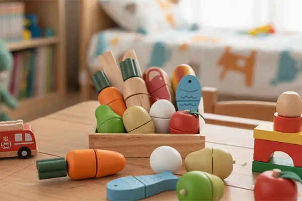 2歳向け 木のおもちゃ ままごと