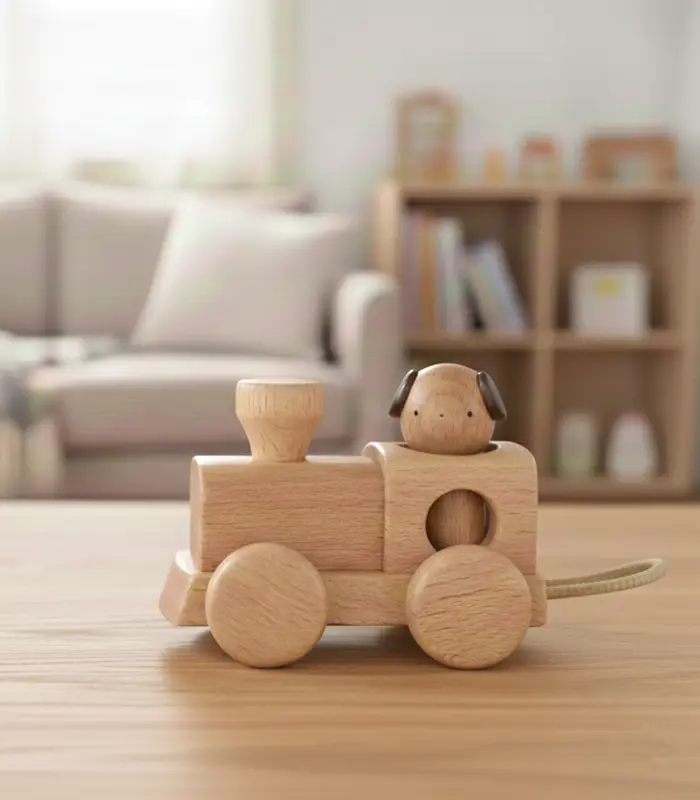 木のおもちゃのある暮らし