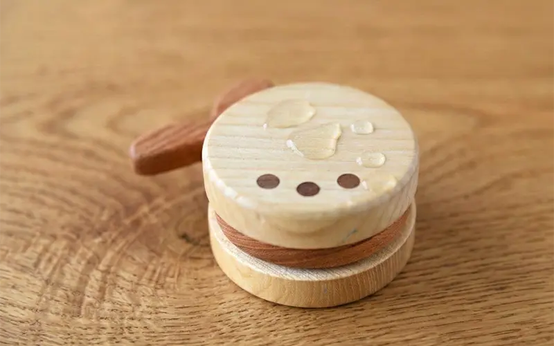 木のおもちゃに水気は厳禁