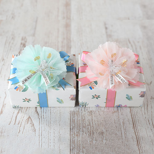 出産祝いのラッピング