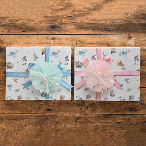 出産祝いのラッピング