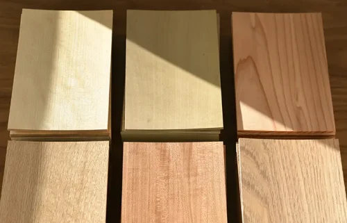 色んな木で挑む